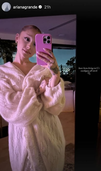 Ariana Grande reveals ‘Wicked’ wardrobe piece she can’t stop wearing
