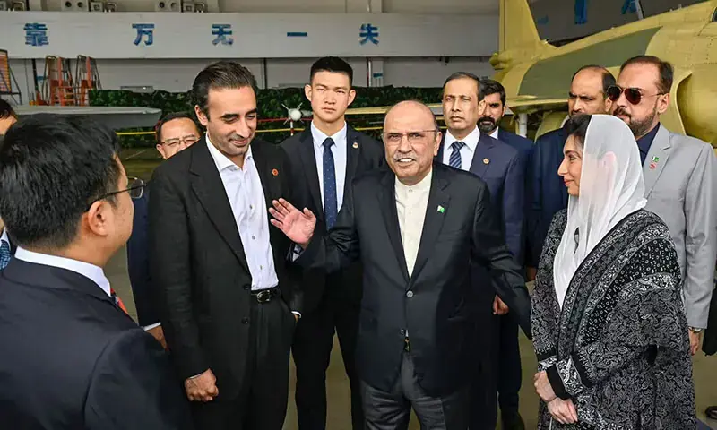 Chinese aviation giant rolls out red carpet for President Zardari – World