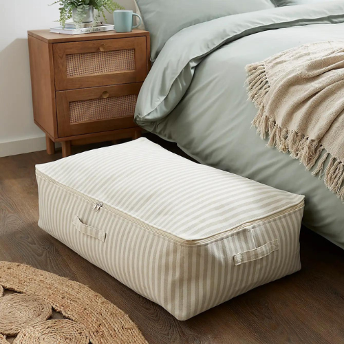 Stripe Underbed Storage Bag