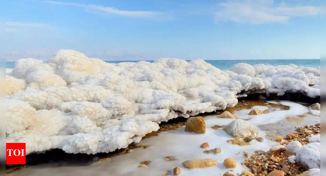 Dead Sea mystery: Strange ‘salt snow’ could explain hidden structures below | World News
