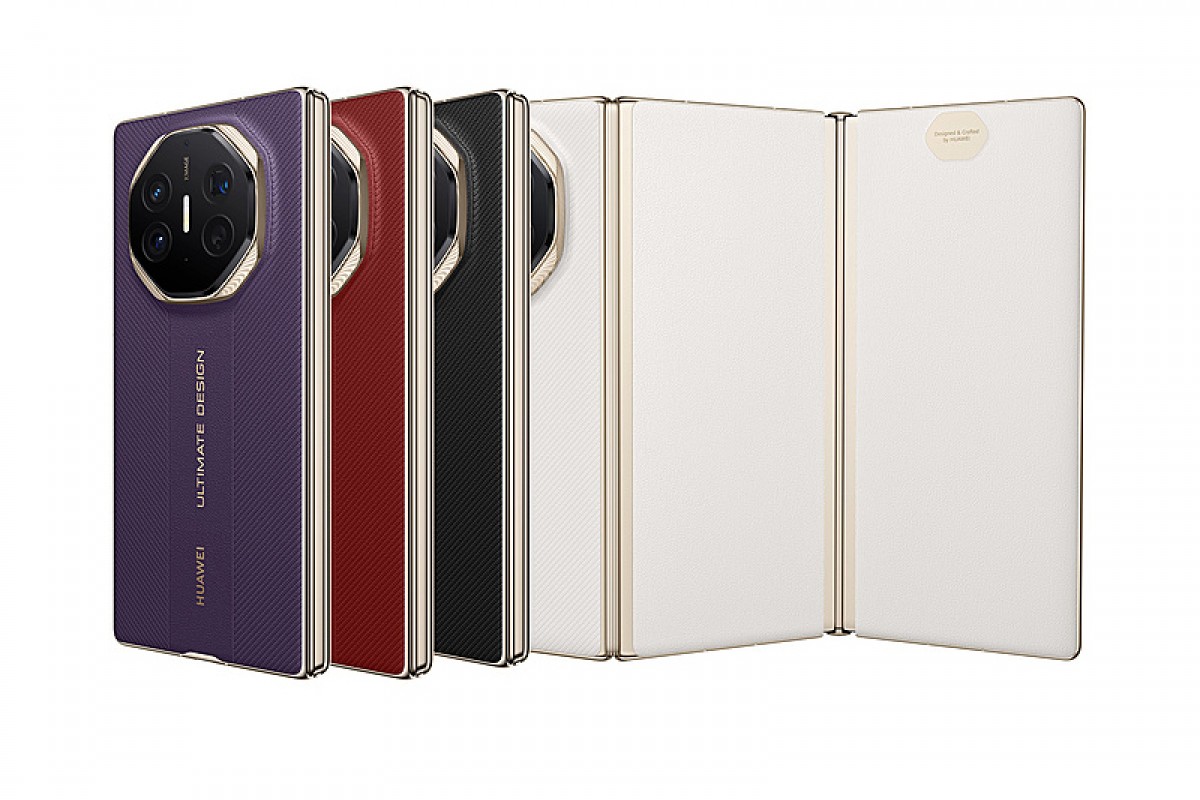Huawei Mate XTs announced with Kirin 9020 and updated 40MP ultrawide cam