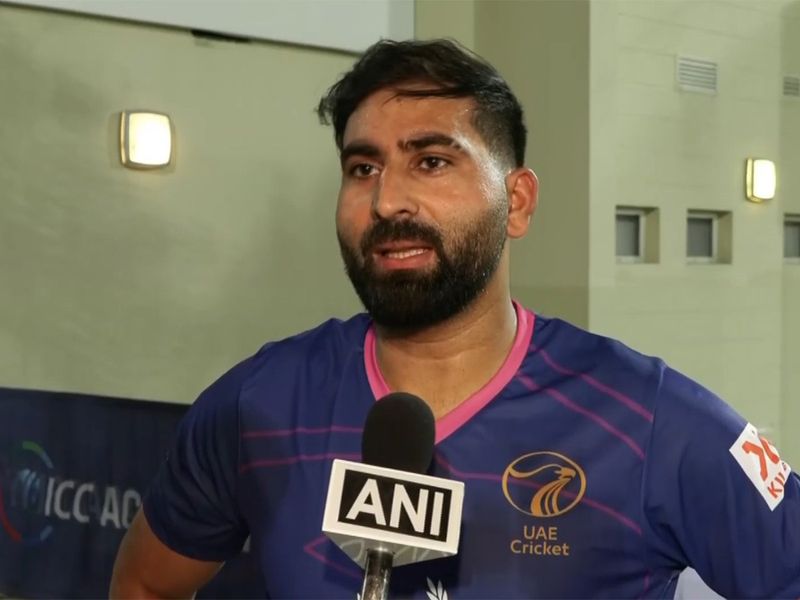 “Will not take it as big match”: UAE captain Waseem downplays fixture against India