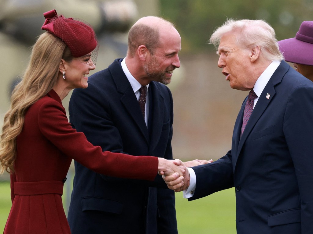 Why Kate Middleton Didn’t Curtsy in Front of Donald & Melania Trump