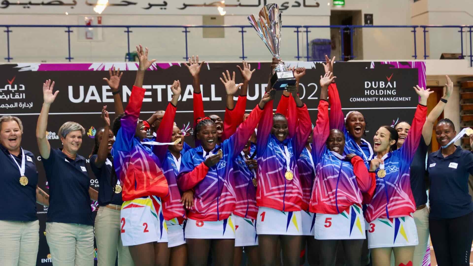 Namibia move-up in the World Netball World Rankings Following Victory at the Inaugural UAE Netball Cup.