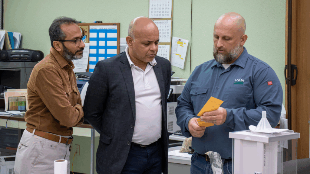 East African Team Visits FGIS