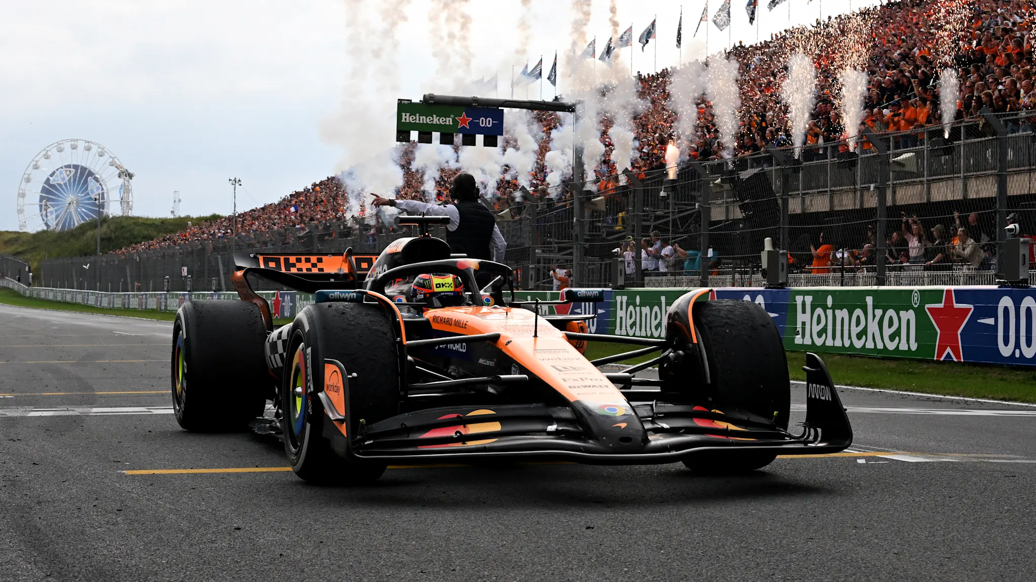 Piastri equals manager Webber’s F1 win total with Dutch Grand Slam