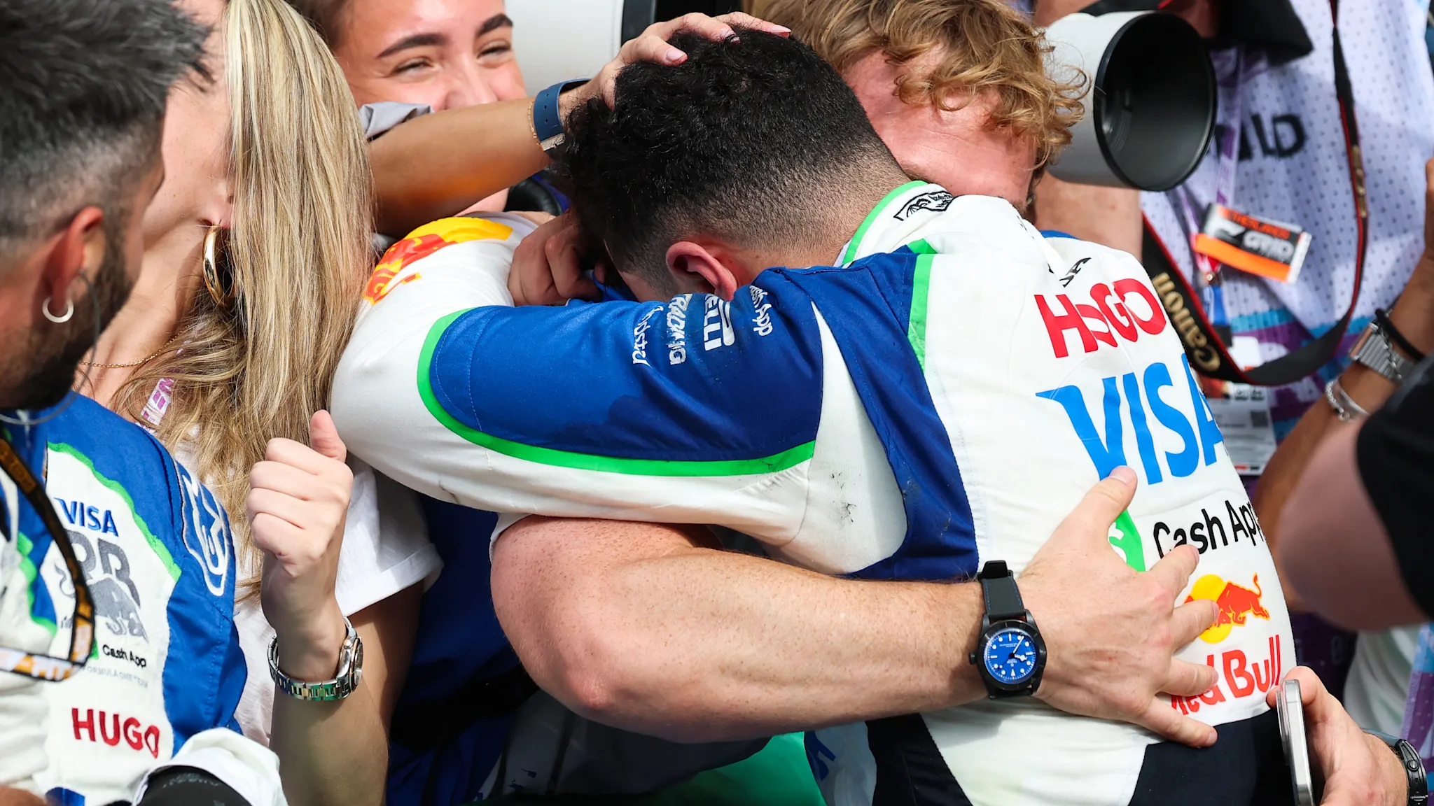 Isack Hadjar reveals emotional first thoughts after scoring maiden F1 podium as he explains ‘most pleasing part’ from Zandvoort