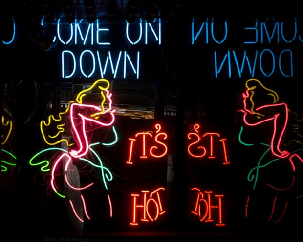 Neon sex sign