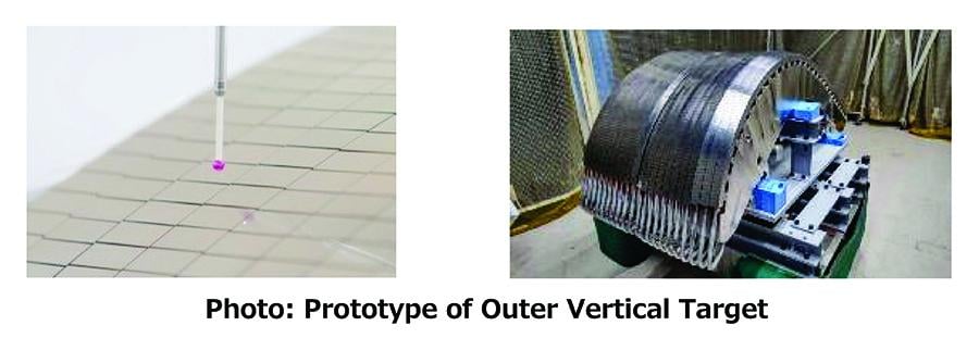 Photo Prototype of Outer Vertical Target