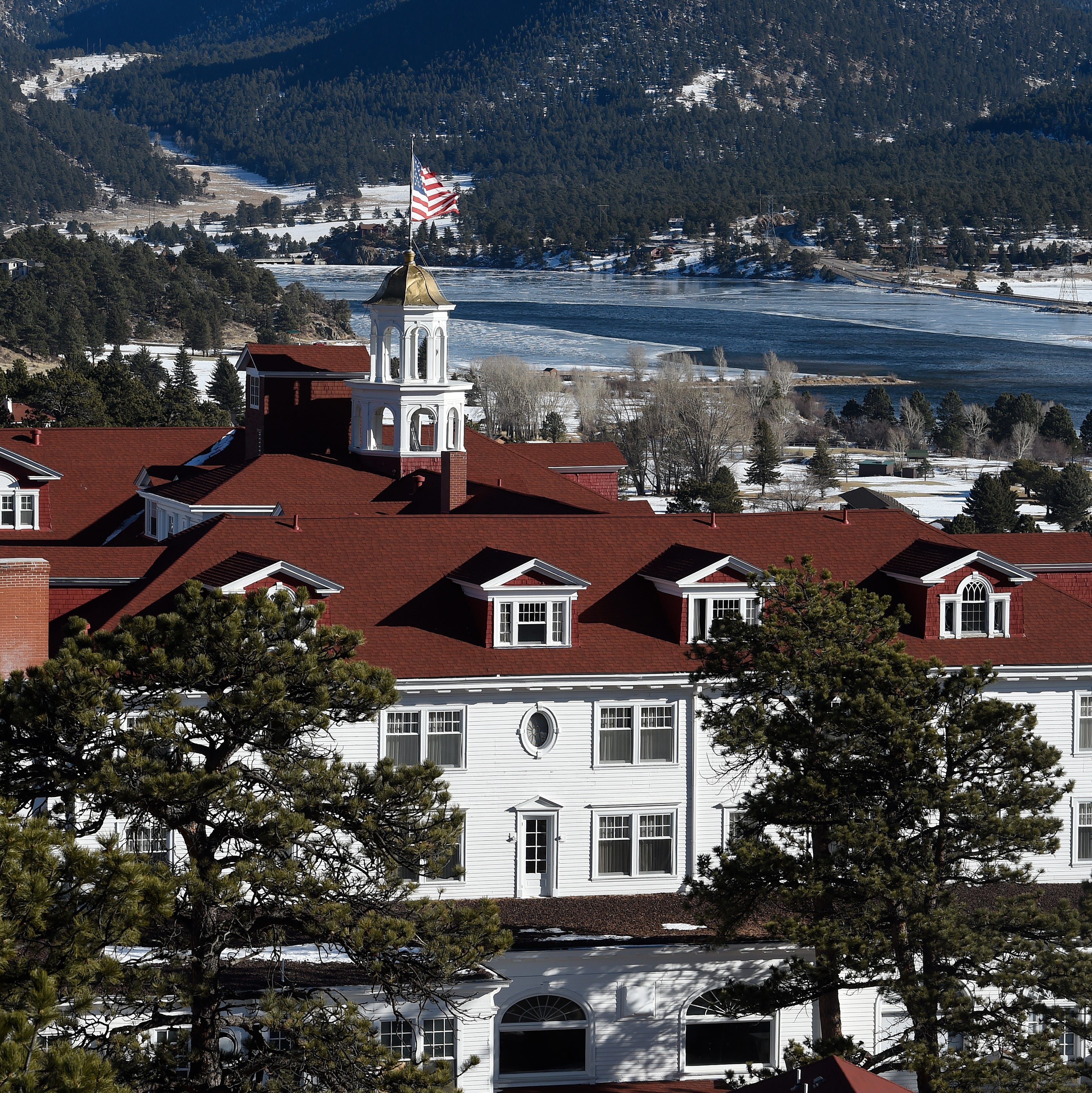 The popular Stanley Hotel in Estes Park, Colorado.