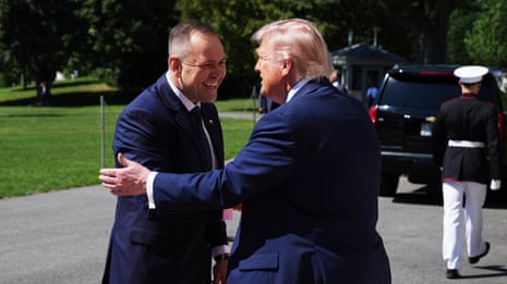Donald Trump meets with new Polish president Karol Nawrocki – watch live
