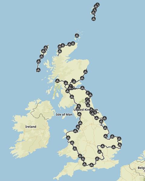 Final route