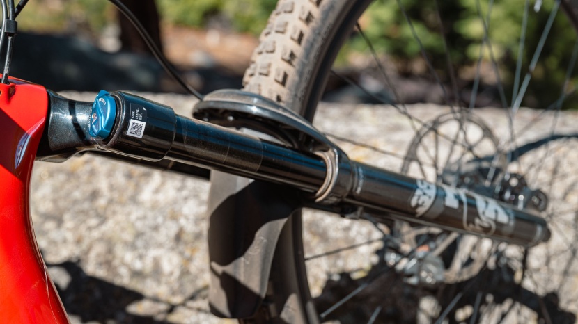specialized turbo levo 4 comp - one of our few gripes, the 36 rhythm isn't the ideal choice for the...