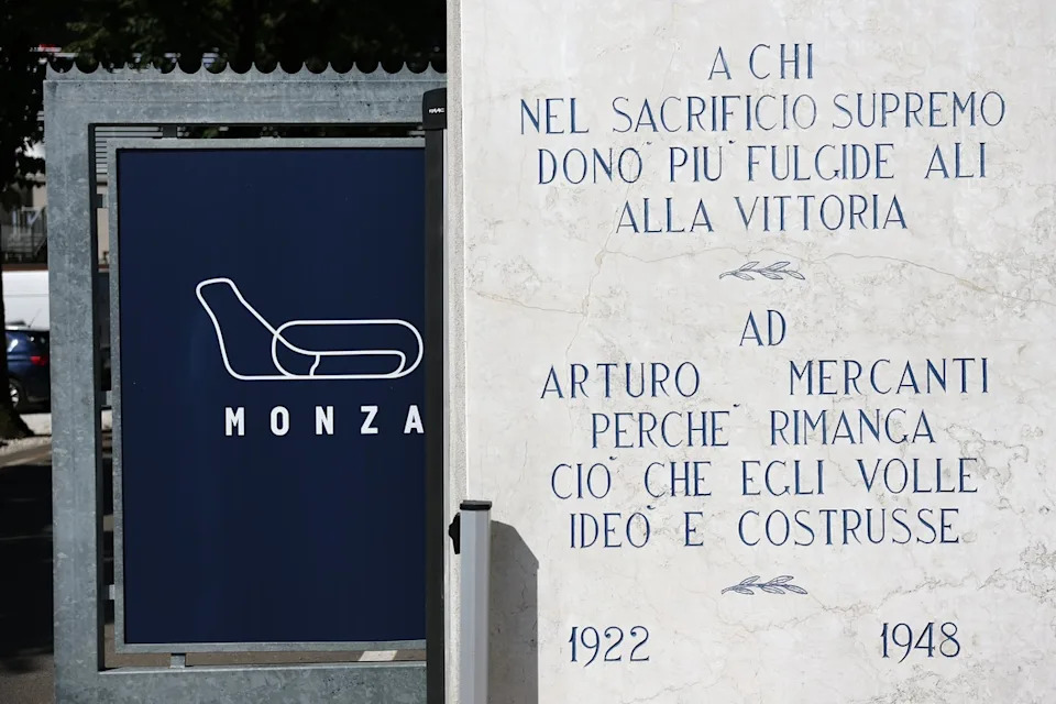 A view of the memorial site