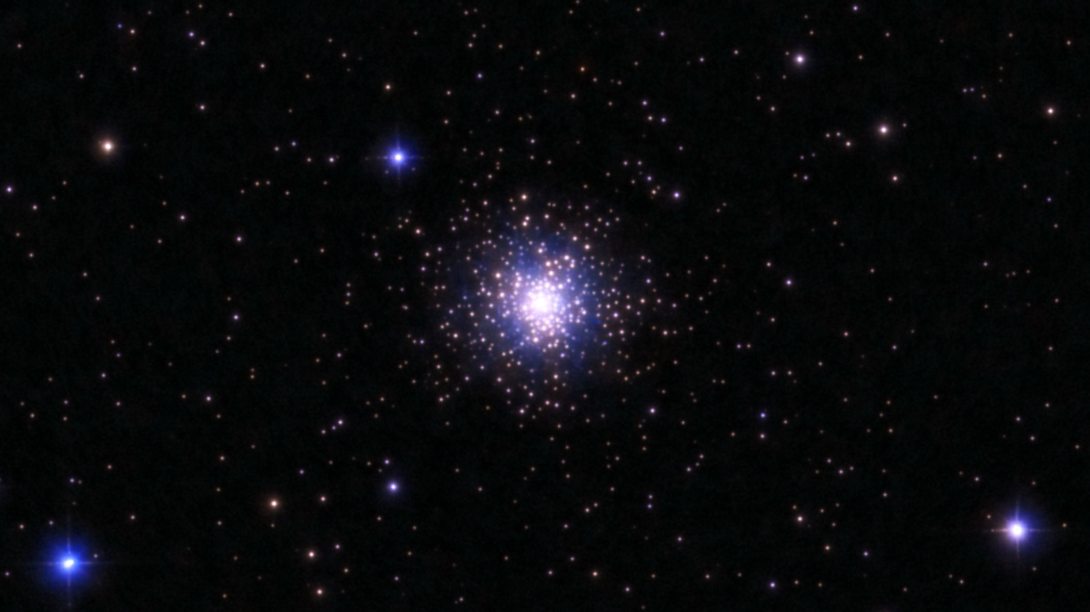 The Great Pegasus Globular Cluster (M15) as imaged from a Unistellar Odyssey Pro.