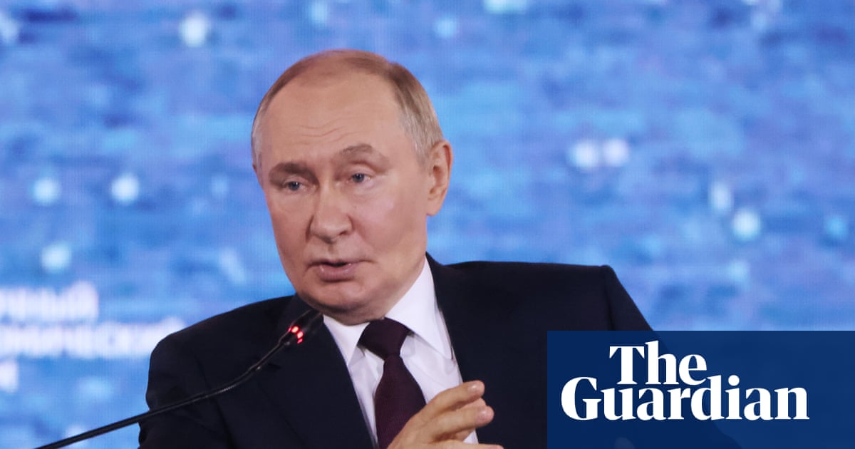 Western troops in Ukraine would be ‘legitimate targets’, Putin says | Vladimir Putin