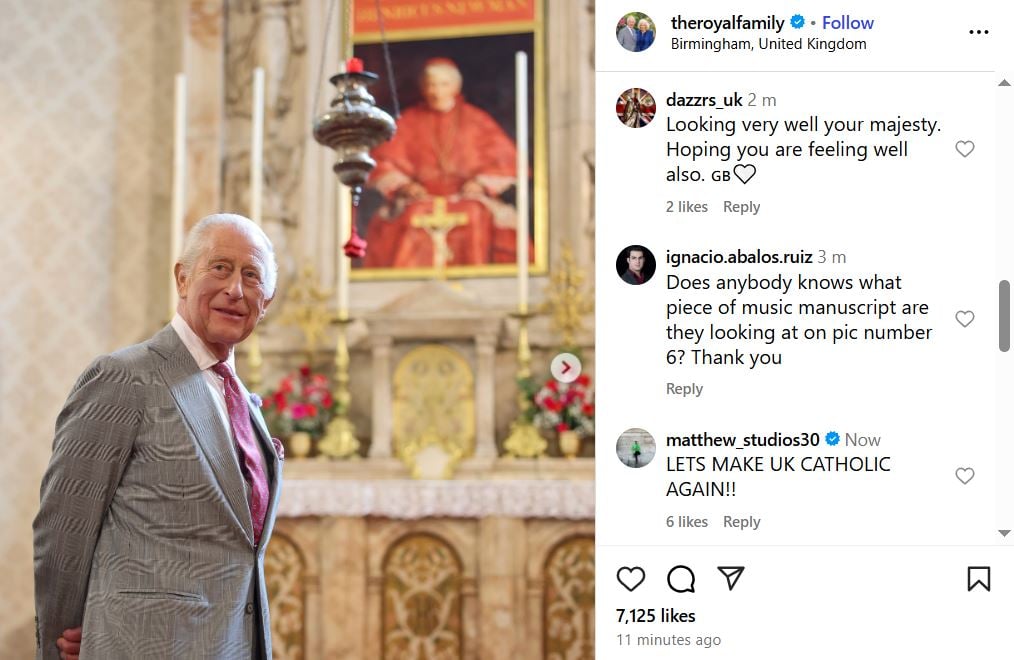 King Charles marks special visit to historical venue