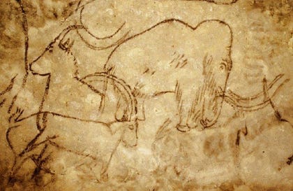 mammoth cave art france