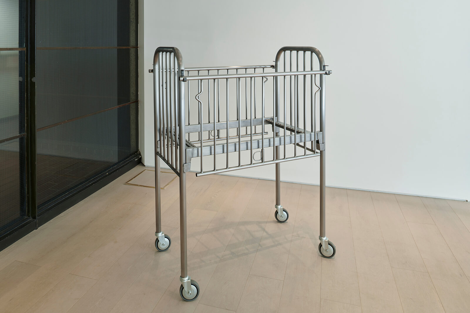 Installation view of ‘Incommunicado’, 1993, Mona Hatoum, on view at the Barbican Art Gallery, 2025|Barbican Art Gallery|STIRworld