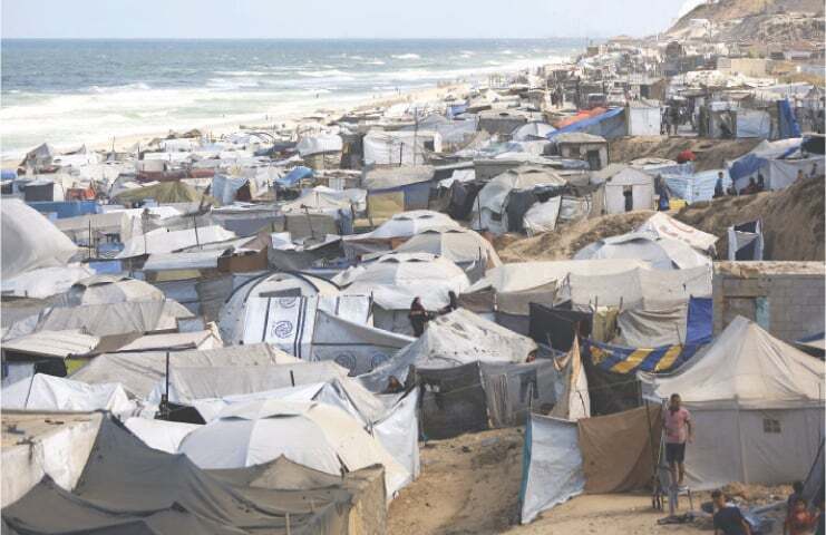 Israeli strikes kill 19 displaced Palestinians in Gaza – Newspaper