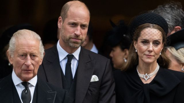 Kate Middleton & King Charles’ Sweet Bond Was on Display at Royal Funeral