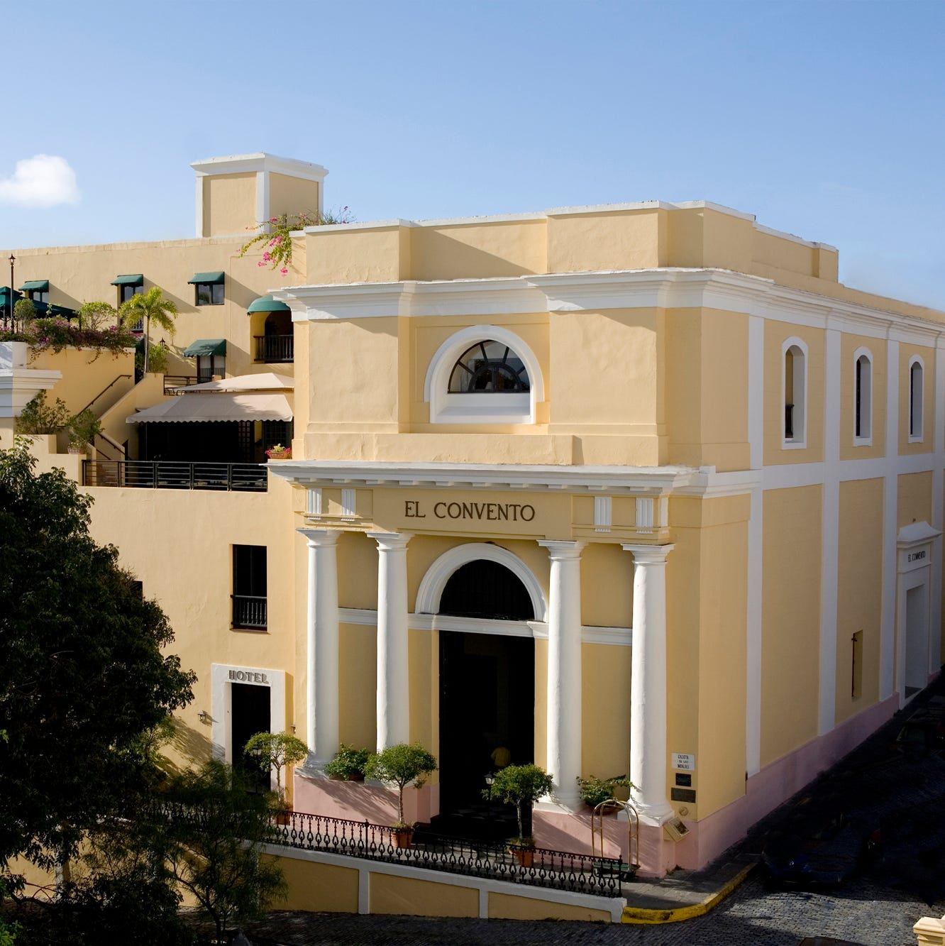 (070317 Puerto Rico) El Convento, the most historic hotel in Old San Juan, was once a Carmelite convent. (El Convento)