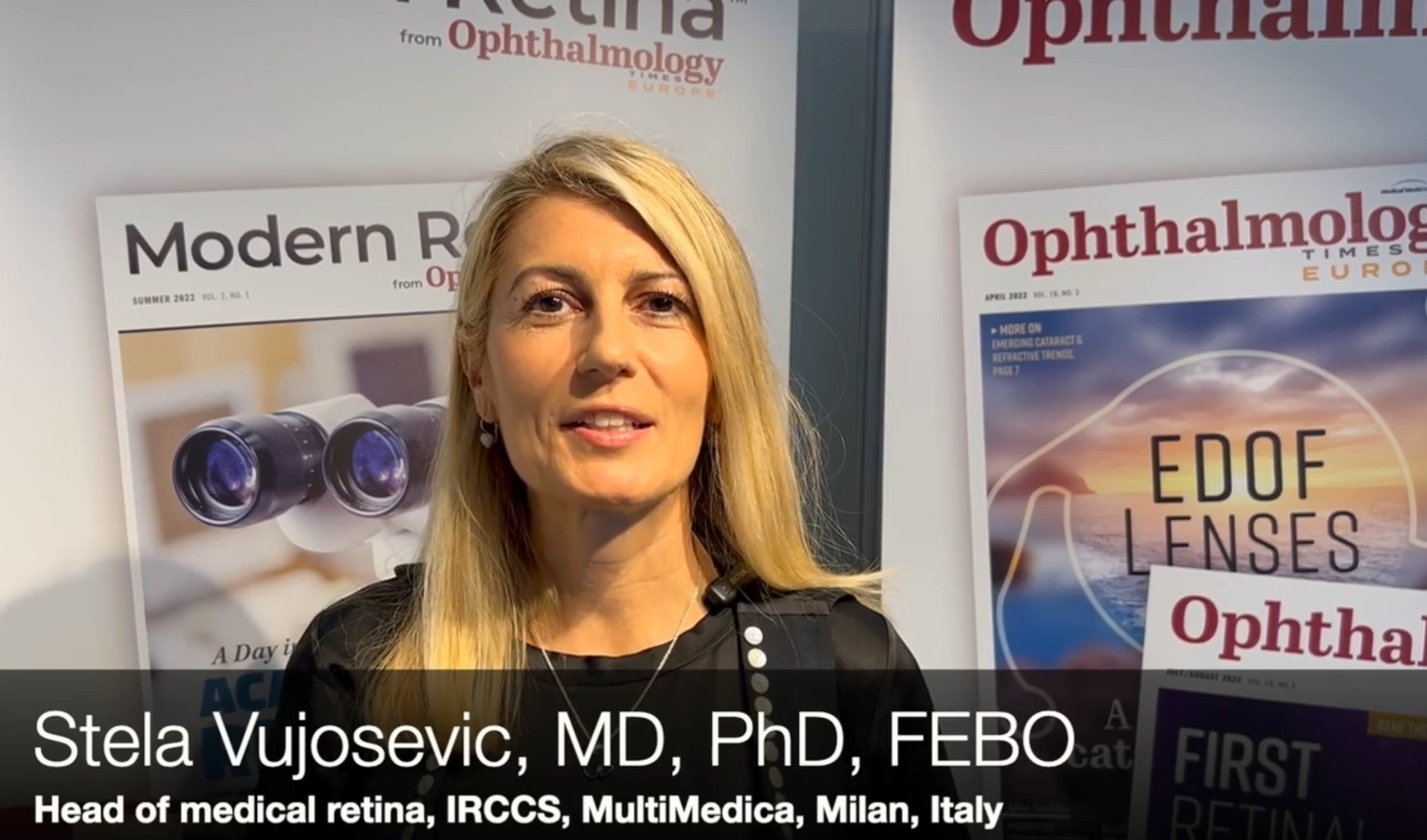 Stela Vujosevic shares why the staging system for diabetic eye conditions should be updated