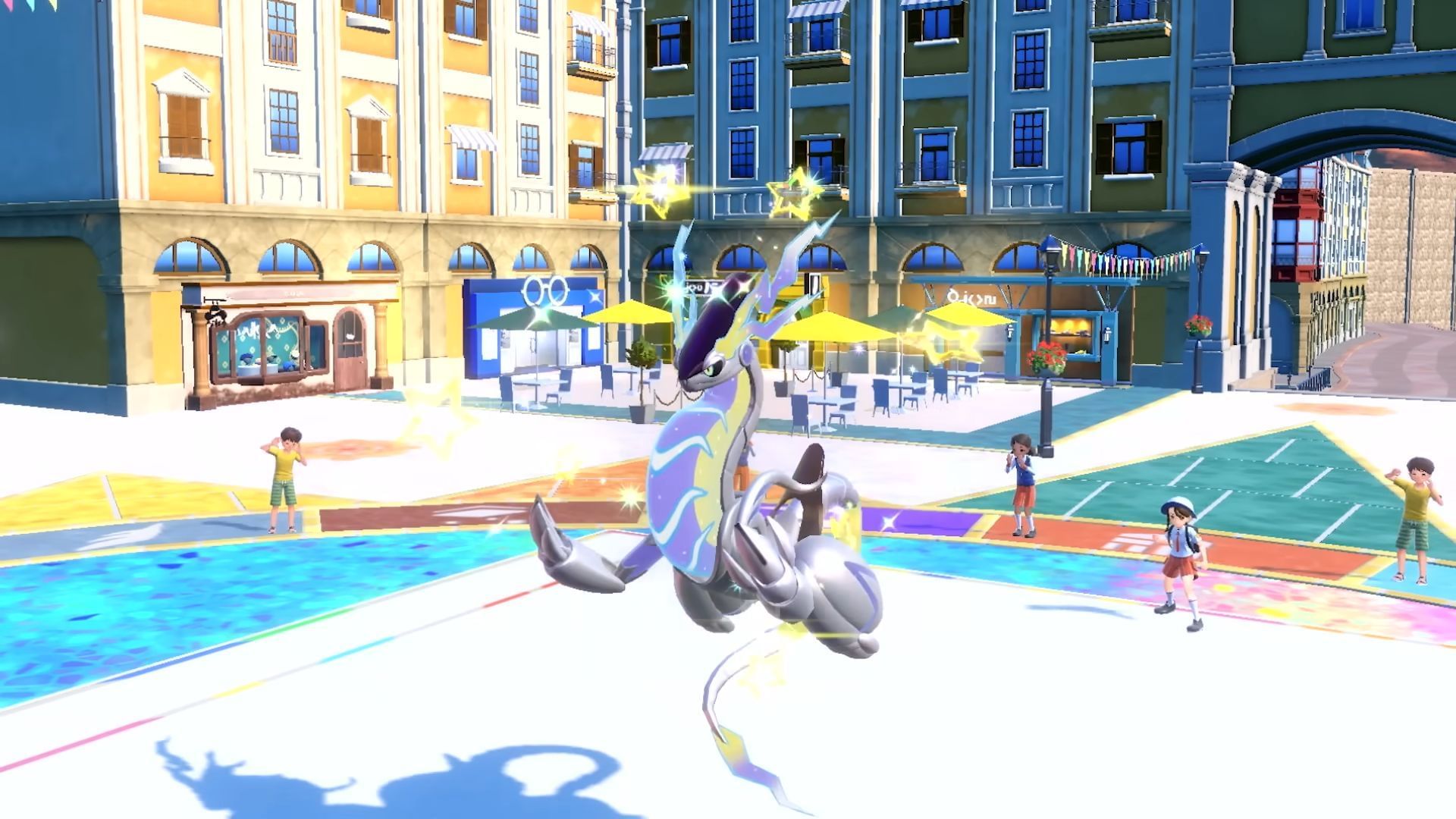 Redeeming the code in Pokemon Scarlet will give you Shiny Miraidon (Image via TPC)