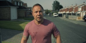 Stephen Graham as Eddie Miller in Adolescence