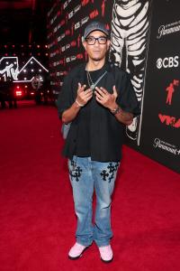 Silent Addy at the MTV Video Music Awards 2025 held at UBS Arena on September 07, 2025 in New York, New York.