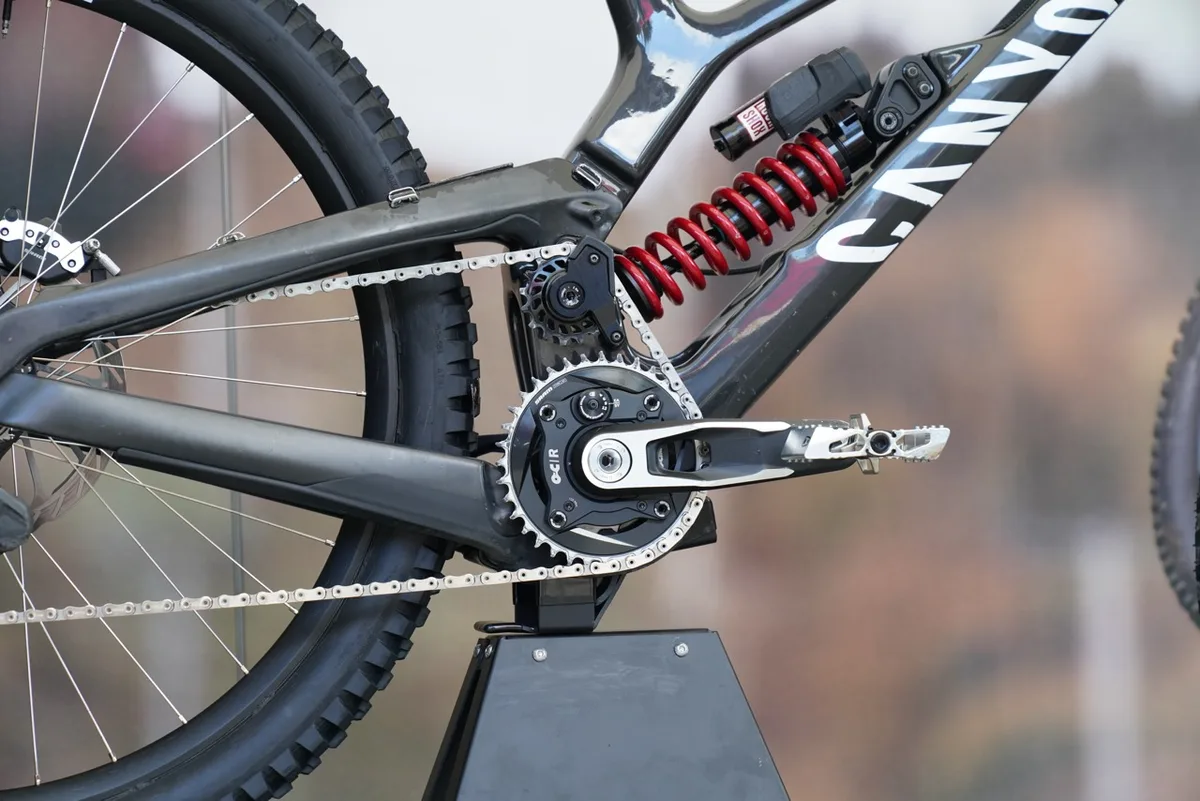 SRAM DH AXS on Troy Brosnan's Sender