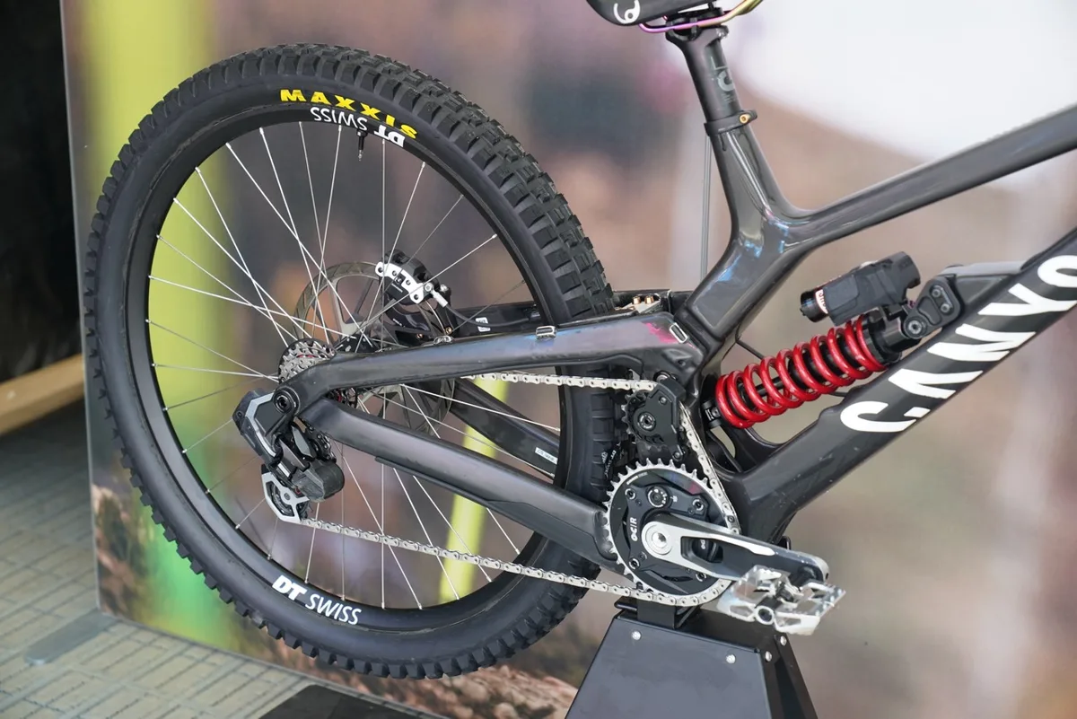 SRAM DH AXS on Troy Brosnan's Sender