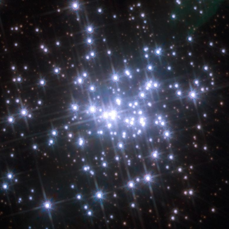 Dense Core of Star Cluster NGC 3603