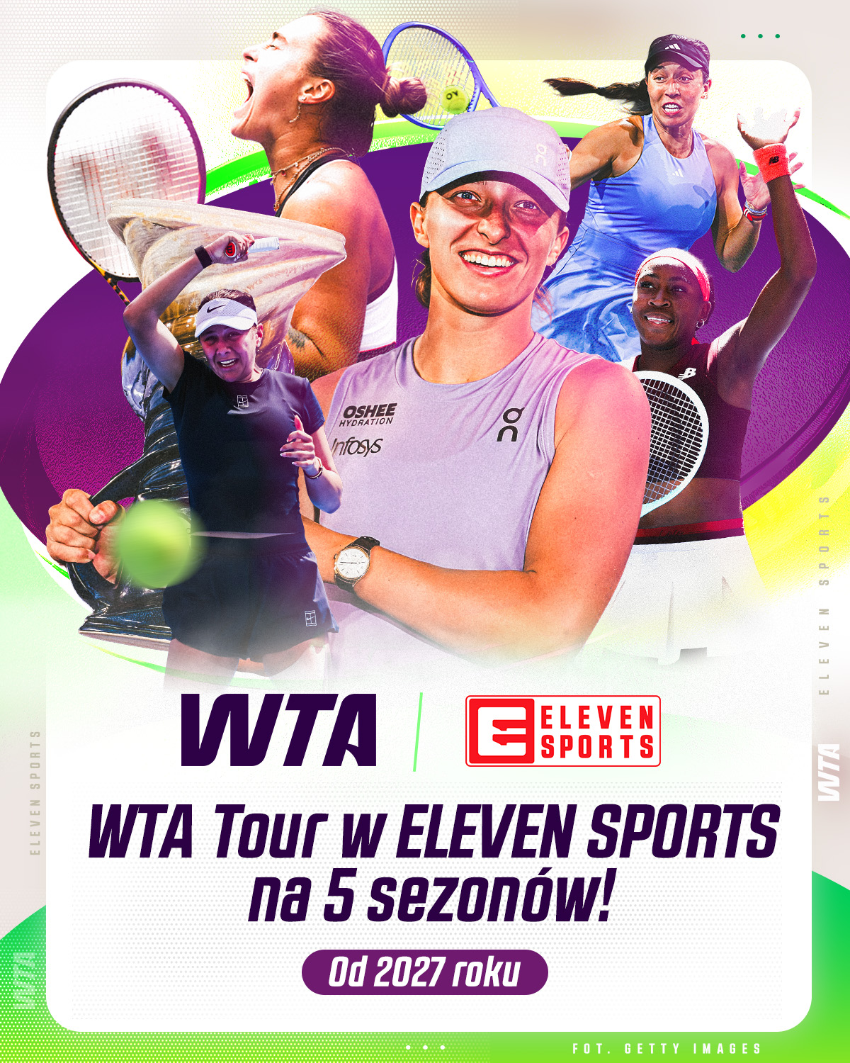 Eleven Sports to bring WTA Tour to Polish fans in new five-year deal