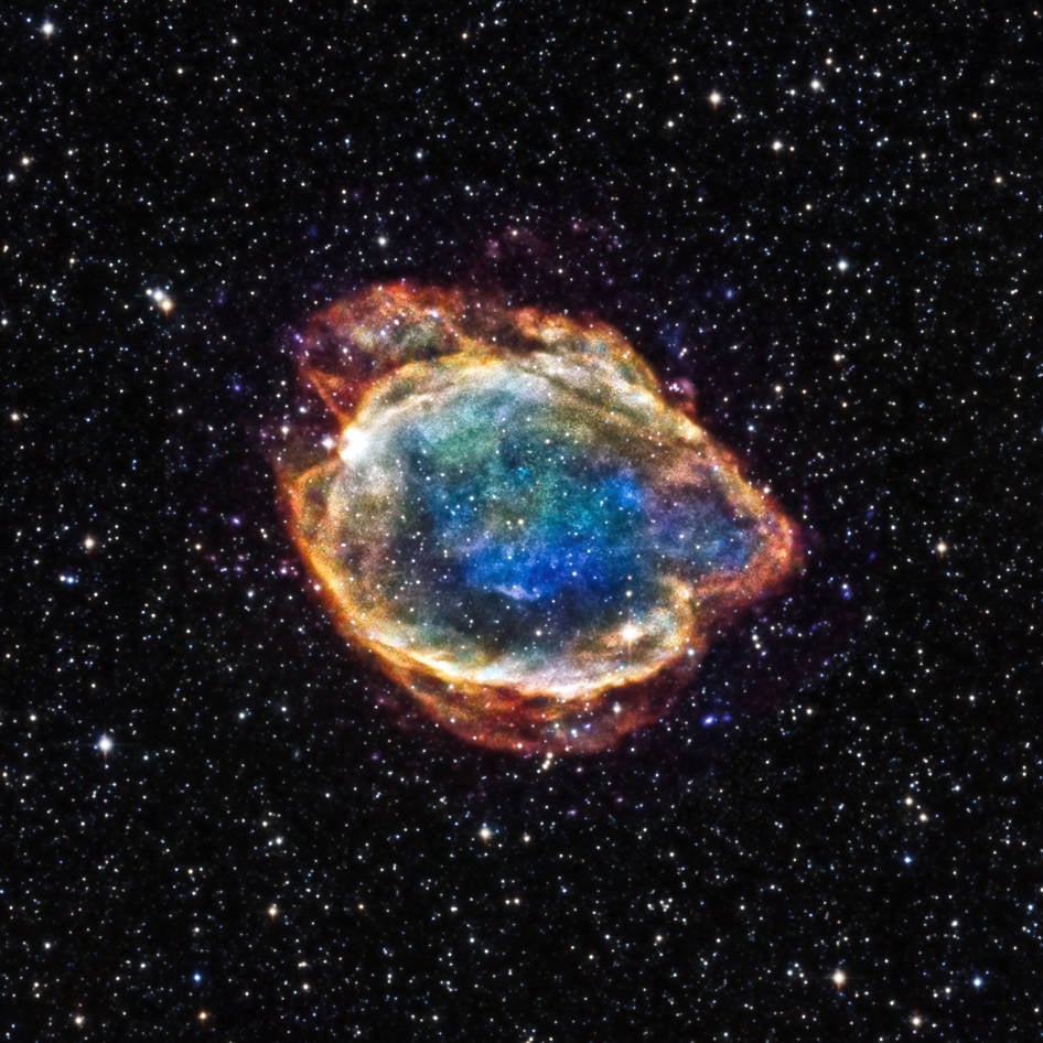 G299, a type Ia supernova remnant (Credit : NASA/CXC/U)