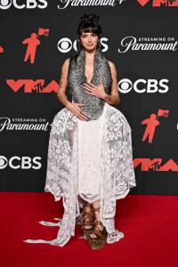 Rebecca Black at the MTV Video Music Awards 2025 held at UBS Arena on September 07, 2025 in New York, New York.
