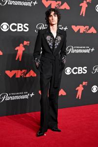 Sombr at the MTV Video Music Awards 2025 held at UBS Arena on September 07, 2025 in New York, New York.