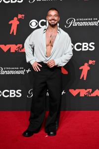 Ricky Martin at the MTV Video Music Awards 2025 held at UBS Arena on September 07, 2025 in New York, New York.