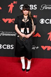Lola Young at the MTV Video Music Awards 2025 held at UBS Arena on September 07, 2025 in New York, New York.
