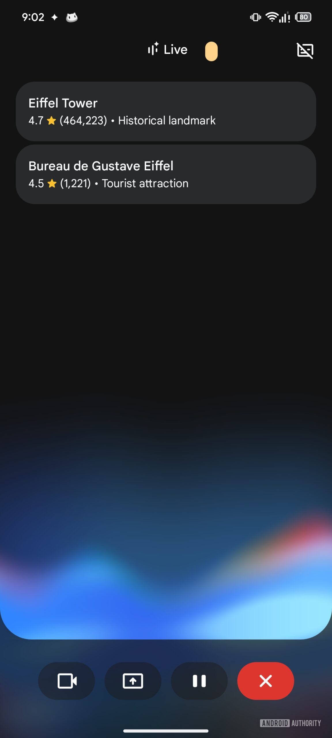 Gemini Live camera sharing improvements (1)