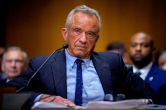 Health and Human Services Secretary Robert Kennedy Jr. appears before the Senate Finance Committee on Sept. 4 in Washington, D.C. Credit: Andrew Harnik/Getty Images