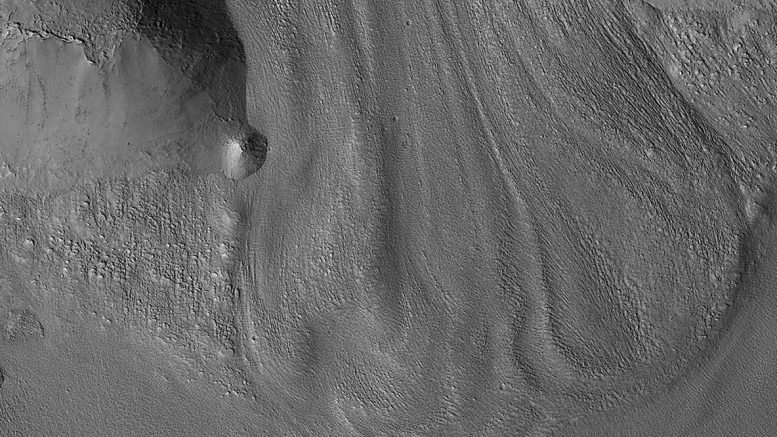Glacier on Mars