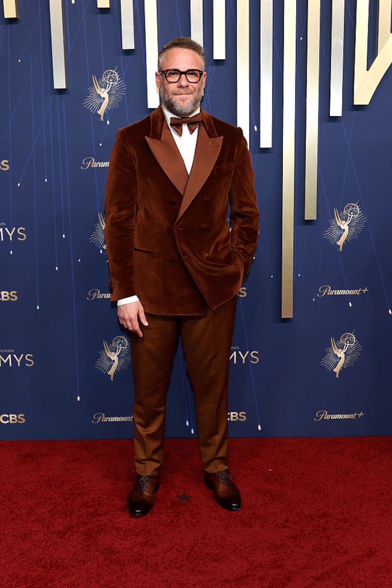 Emmy Awards: Seth Rogen. Photograph: Frazer Harrison/Getty Images
