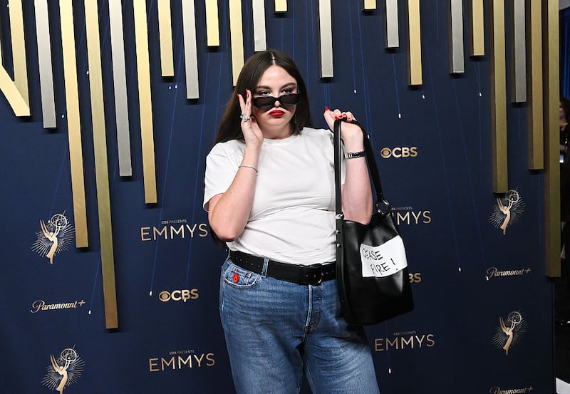 Emmy Awards: Megan Stalter. Photograph: Michael Buckner/Getty Images 