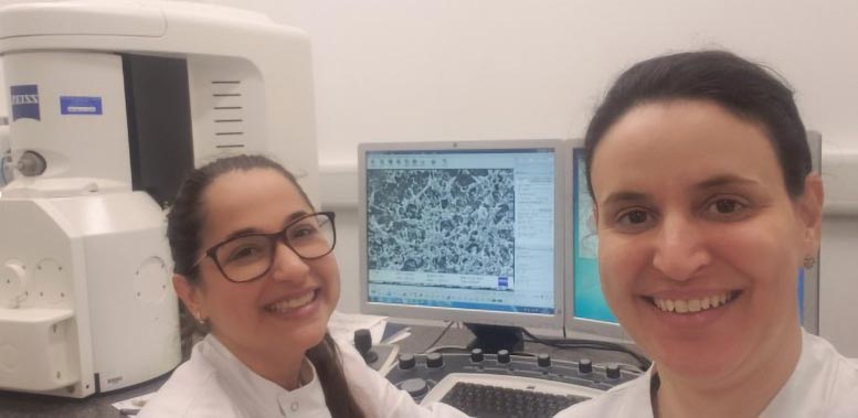 Luciana Solera Sales and Fernanda Brighenti