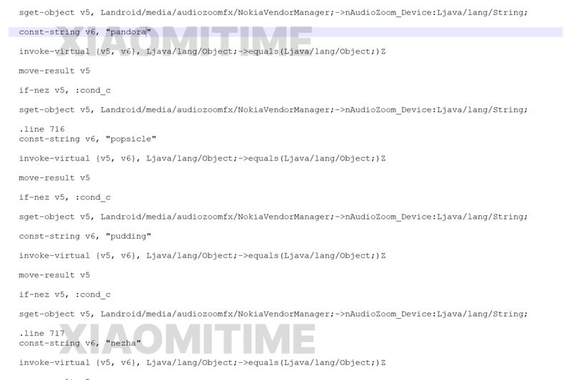 Leaked code