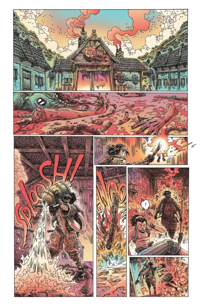Orphan and the Five Beasts: Bath of Blood #1 page 1