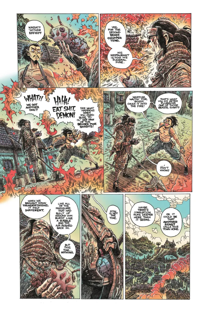 Orphan and the Five Beasts: Bath of Blood #1 page 3