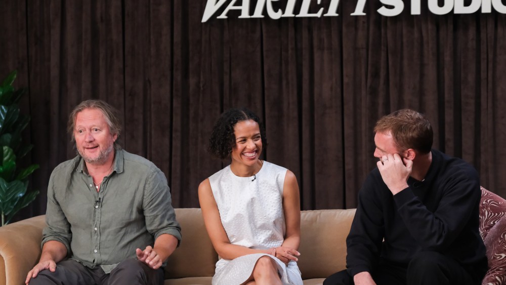 Sam Worthington and Gugu Mbatha-Raw on ‘Fuze’ at TIFF