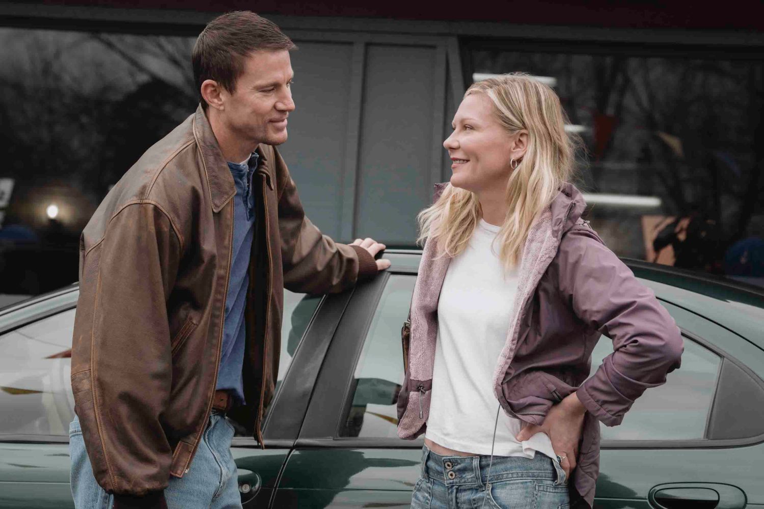 Channing Tatum and Kirsten Dunst star in Roofman.
